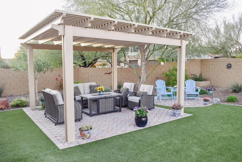 Lattice Pergolas