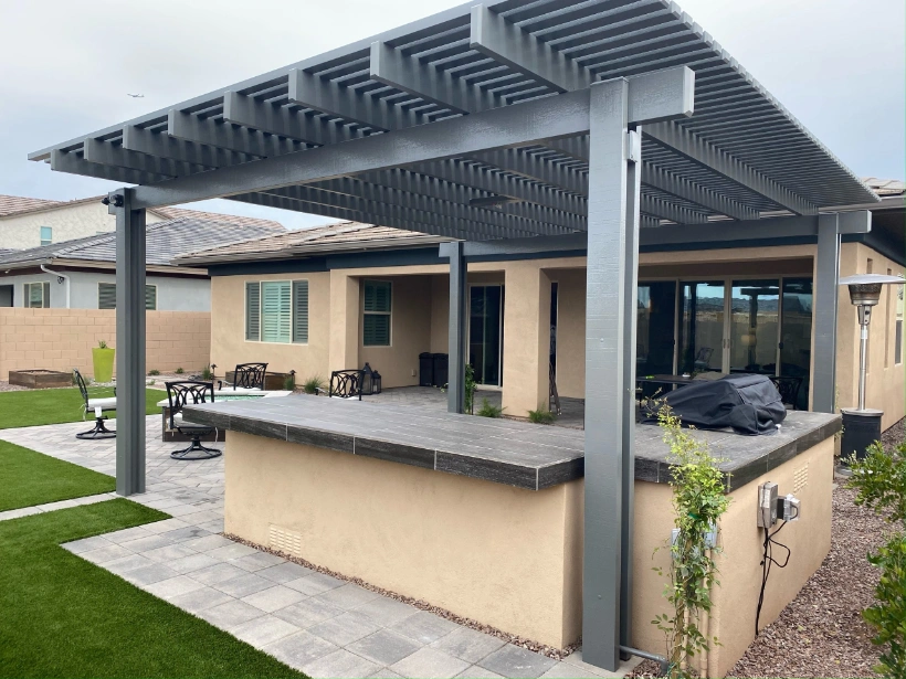 Lattice Pergola 6