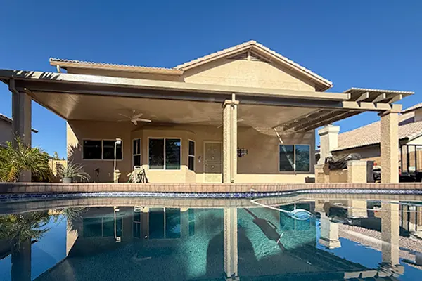 Sonoran Shade Attached Patio Cover 1b