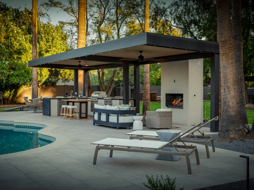 Cantilever Patio Cover