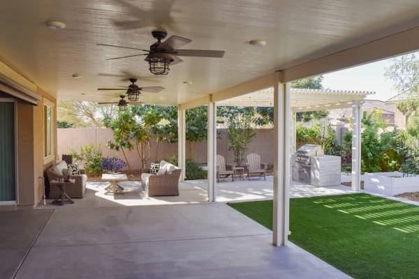 Solid Patio Cover Attached